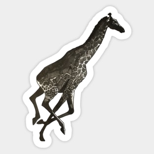 INKTOBER Giraffe Sticker